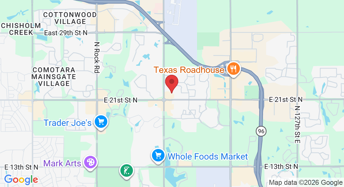 9758 E 21st St N, Wichita, KS 67206, USA