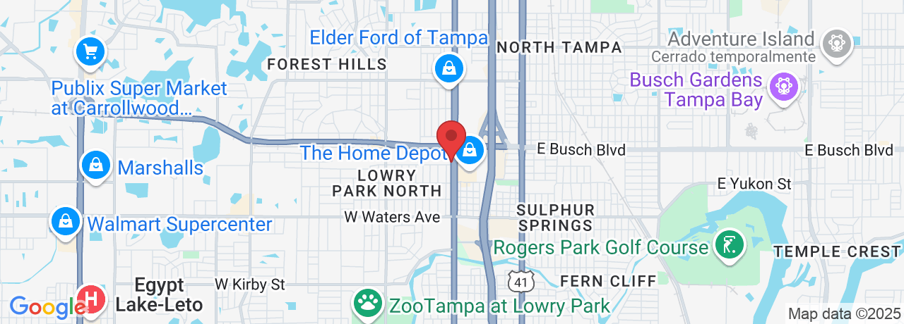 9000 N Florida Ave, Tampa, FL 33604, EE. UU.