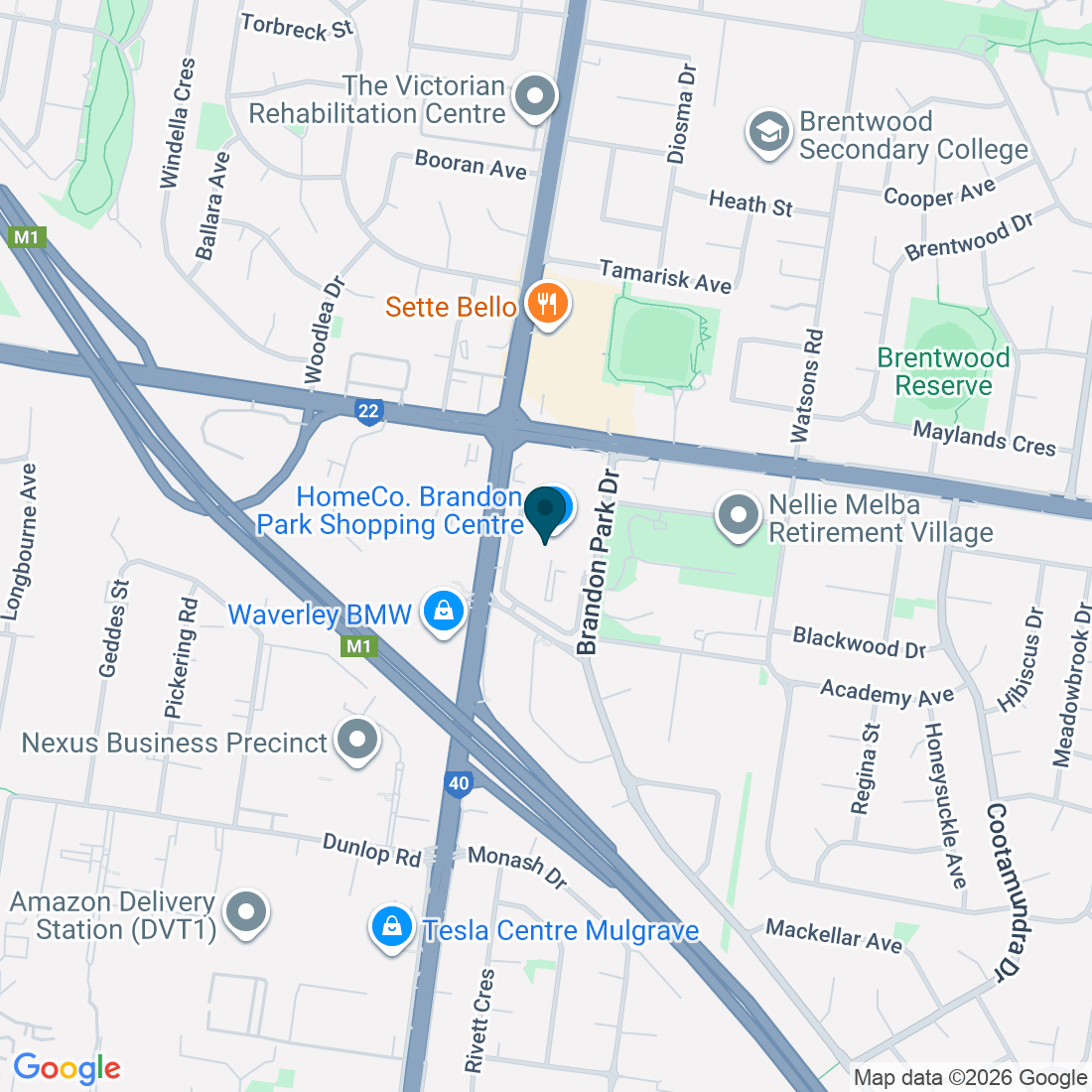 580 Ferntree Gully Rd, Wheelers Hill VIC 3150, Australia