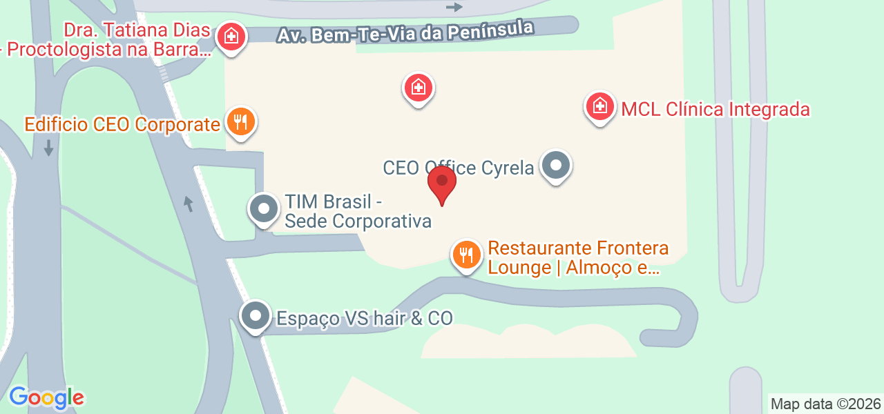 Av. João Cabral de Mello Neto, 850 - Barra da Tijuca, Rio de Janeiro - RJ, 22775-057, Brasil