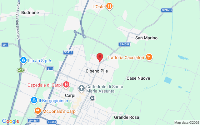 Via Lago di Carezza, 24, 41012 Carpi MO, Italia