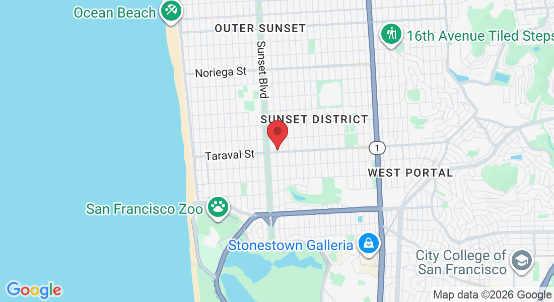 2450 Taraval St, San Francisco, CA 94116, USA