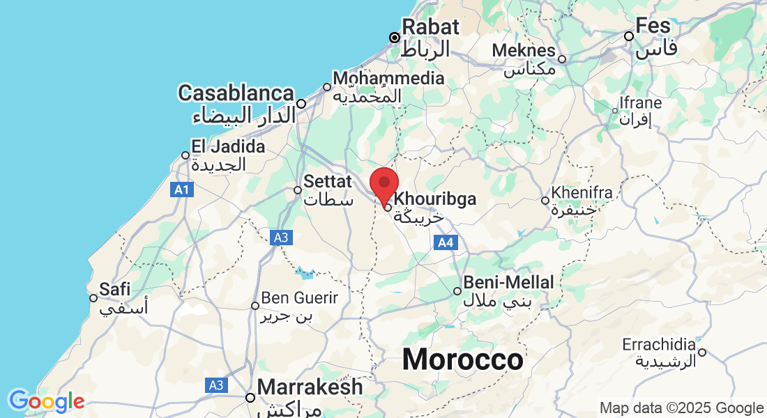 33, Khouribga 25000, Maroc