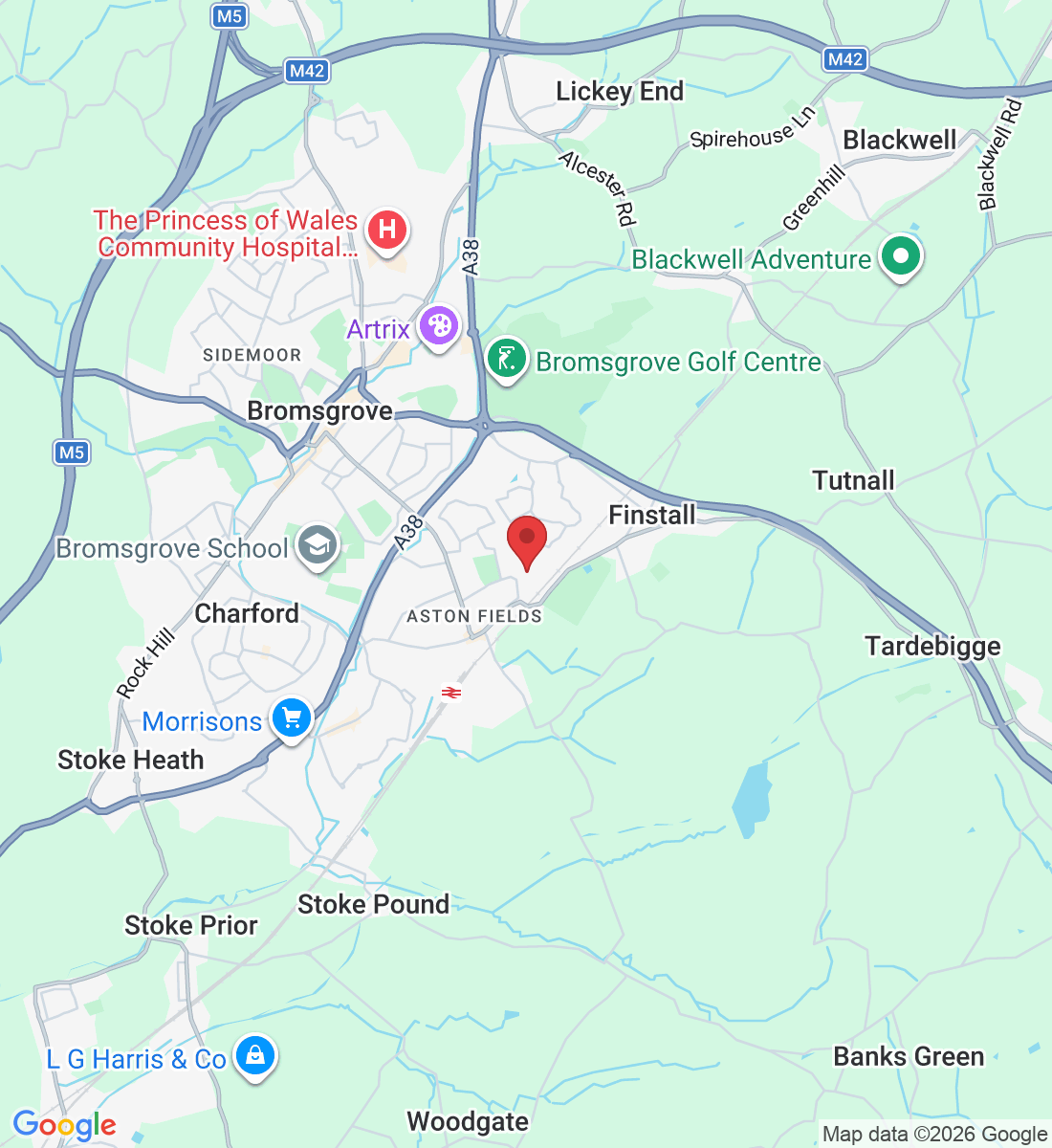 Rigby Ln, Bromsgrove B60 2EW, UK