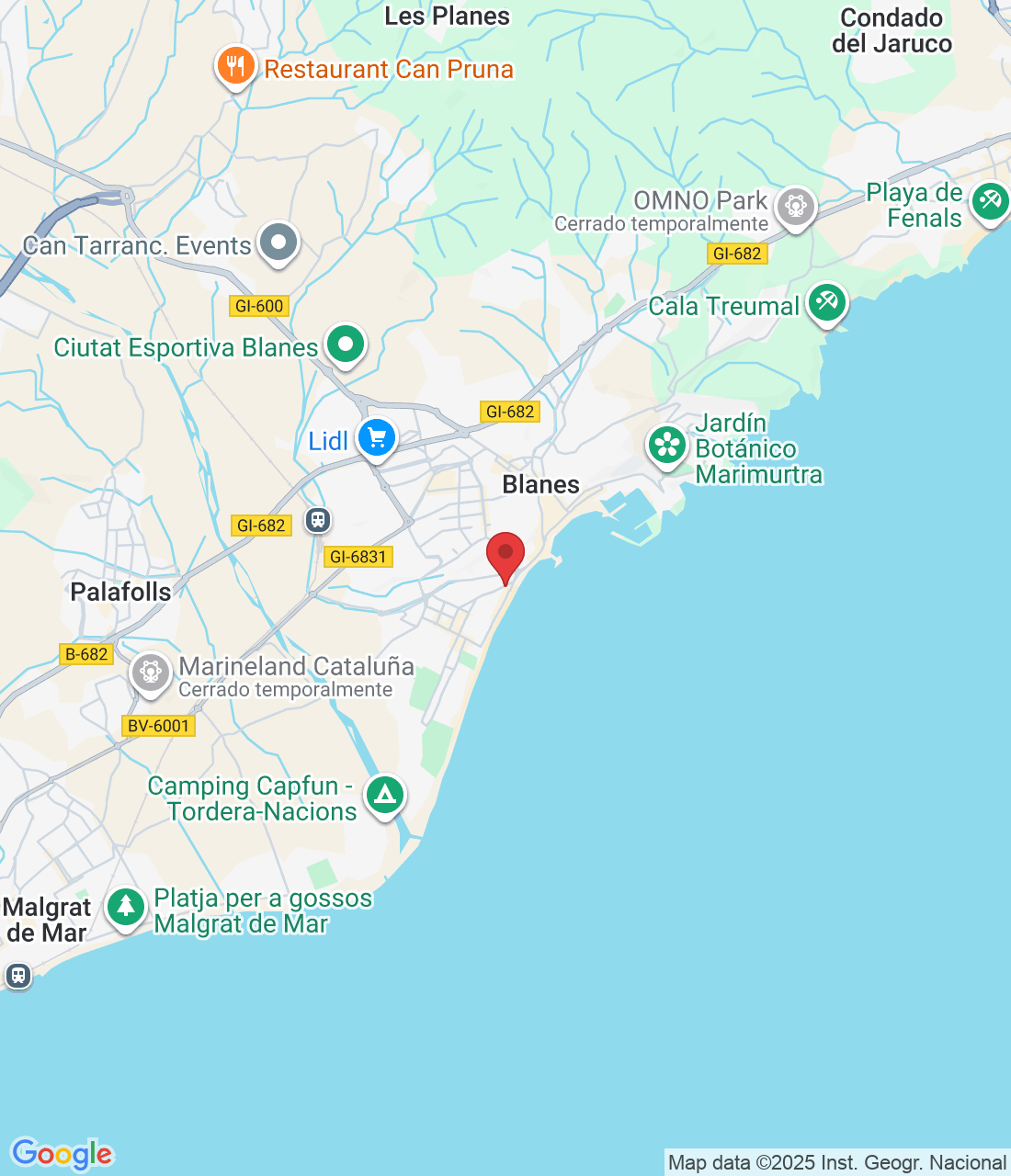 Carrer Josep Tarradellas, 3, 17300 Blanes, Girona, España