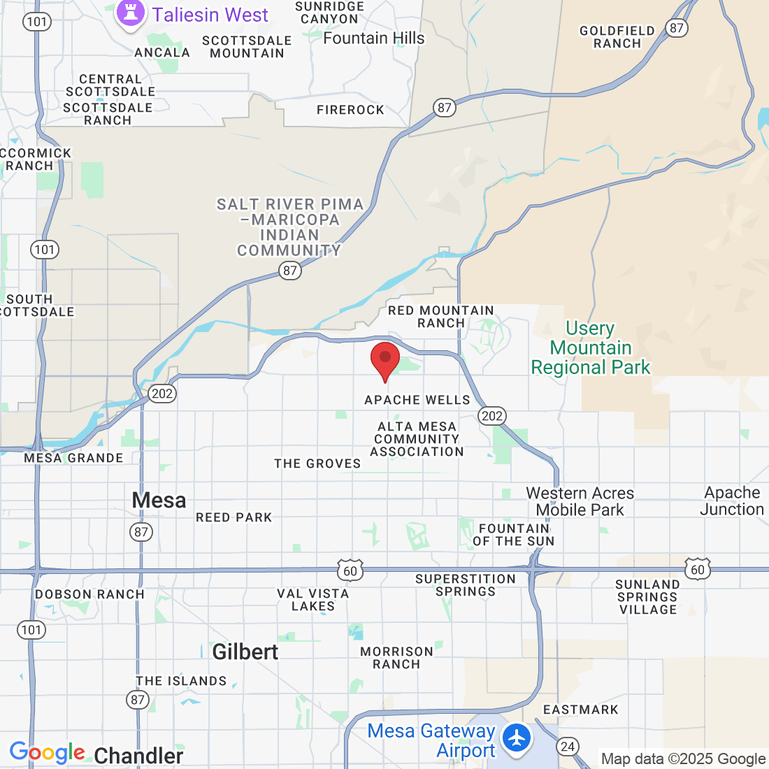 2550 N Thunderbird Cir #219, Mesa, AZ 85215, USA