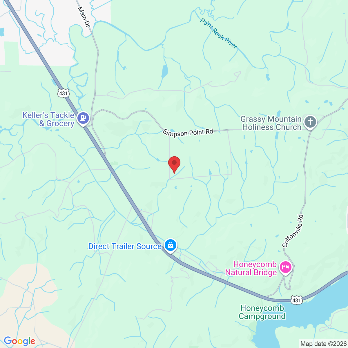 871 11 Forty Rd, Grant, AL 35747, EE. UU.