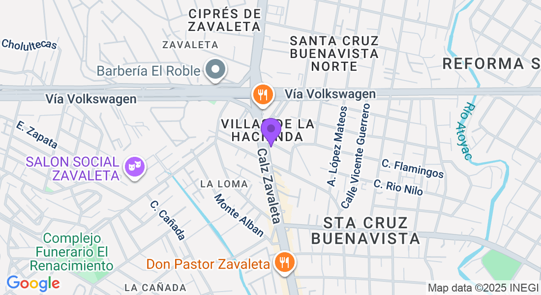 Calz Zavaleta 1115, Sta Cruz Buenavista, 72150 Heroica Puebla de Zaragoza, Pue., México
