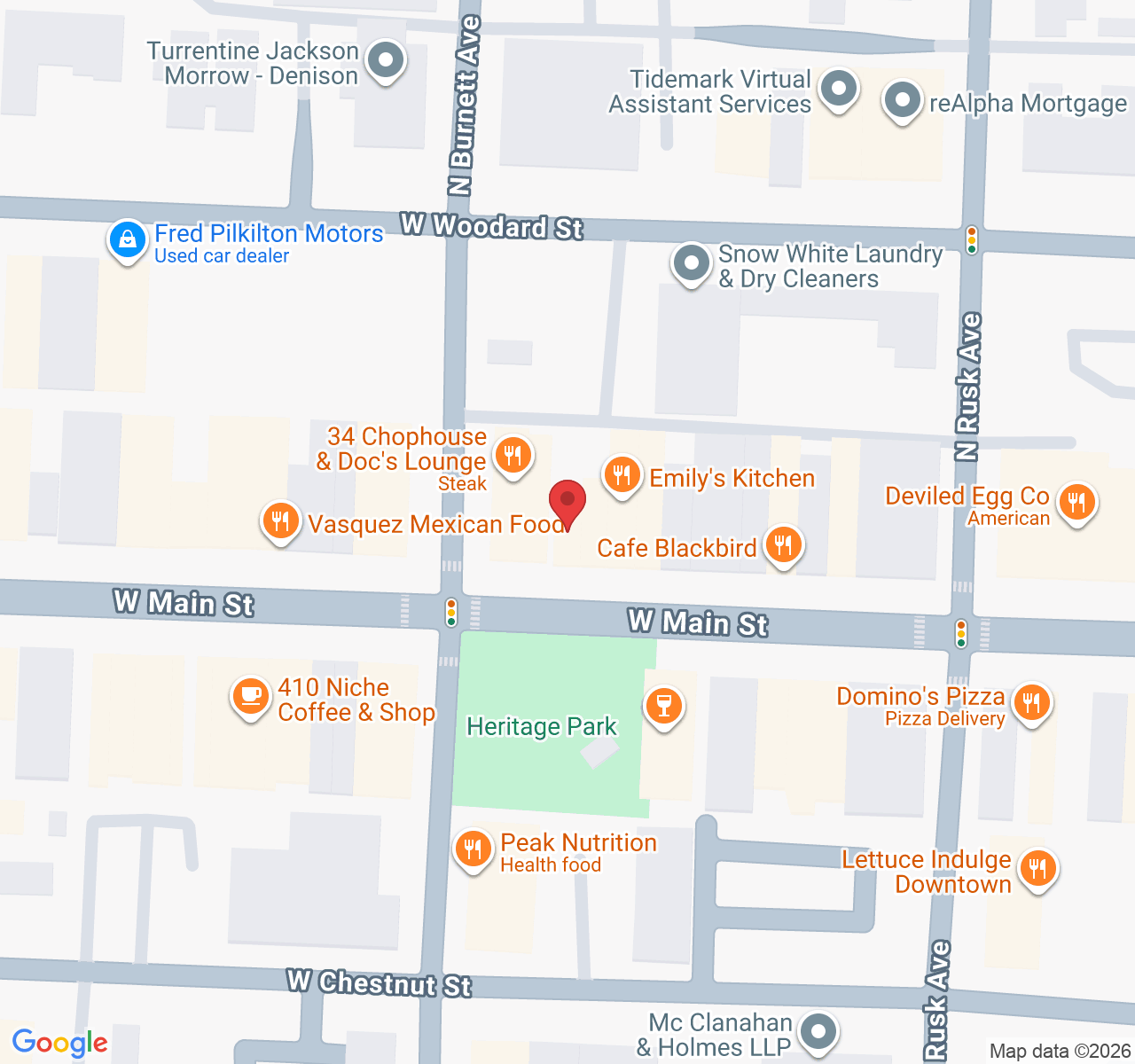 327 W Main St, Denison, TX 75020, USA