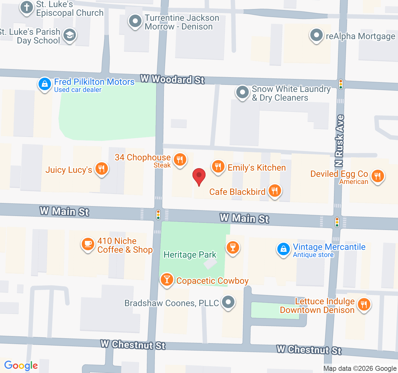 327 W Main St, Denison, TX 75020, USA