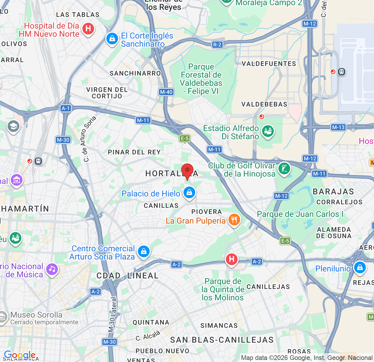 C. Emigrantes, 13, local 4, Hortaleza, 28043 Madrid, España