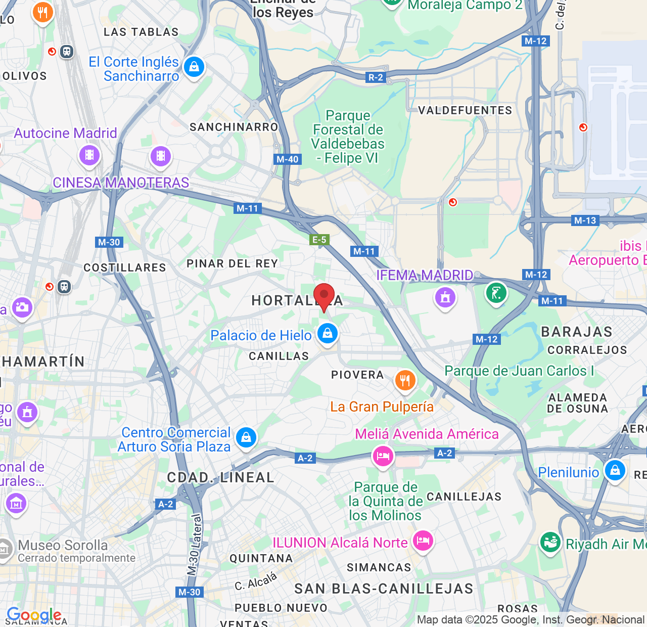 C. Emigrantes, 13, local 4, Hortaleza, 28043 Madrid, España