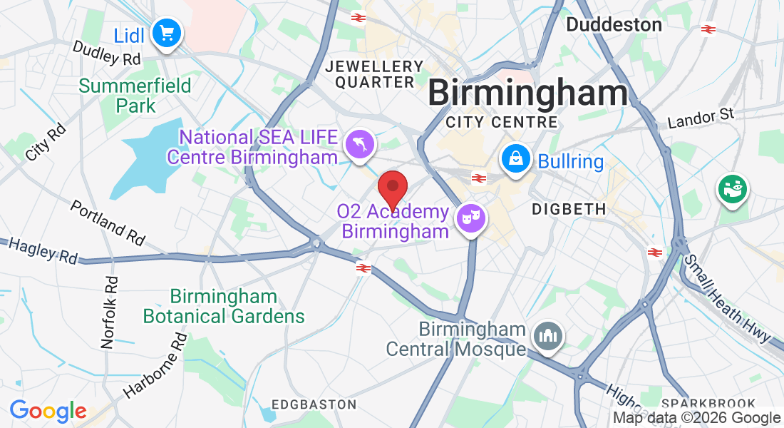 172 Holliday St, Birmingham B1 1TJ, UK