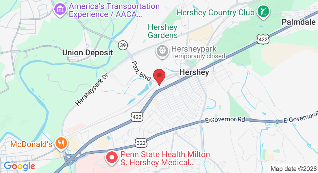 505 Rear W Chocolate Ave, Hershey, PA 17033, USA