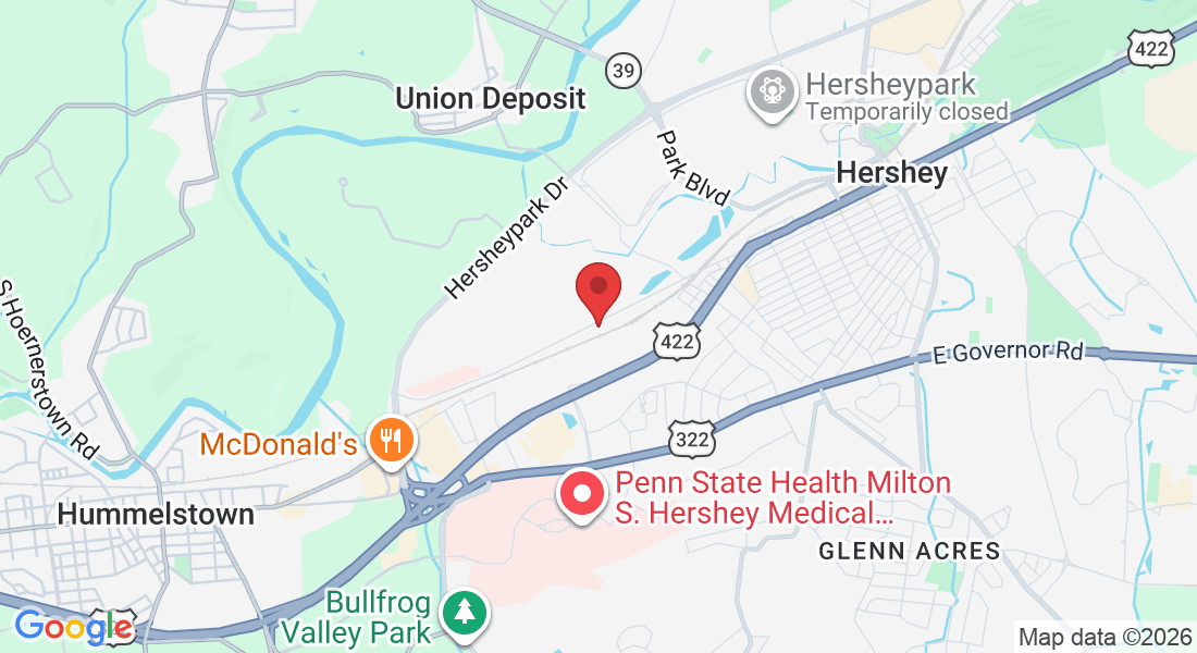 1016 Old West Chocolate Ave, Hershey, PA 17033, USA