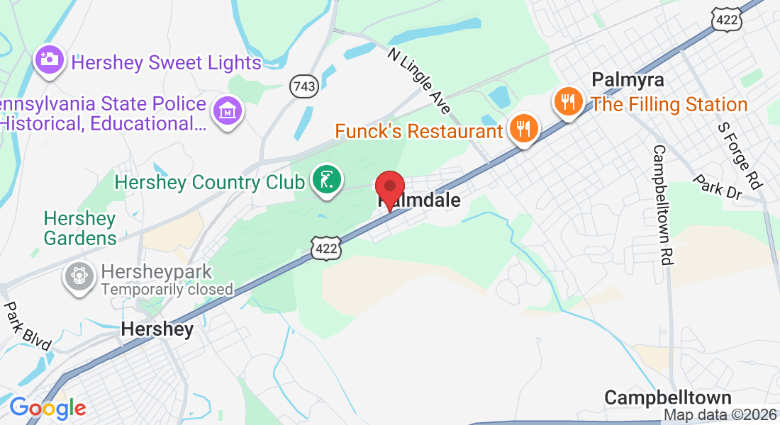 1229 E Chocolate Ave, Hershey, PA 17033, USA