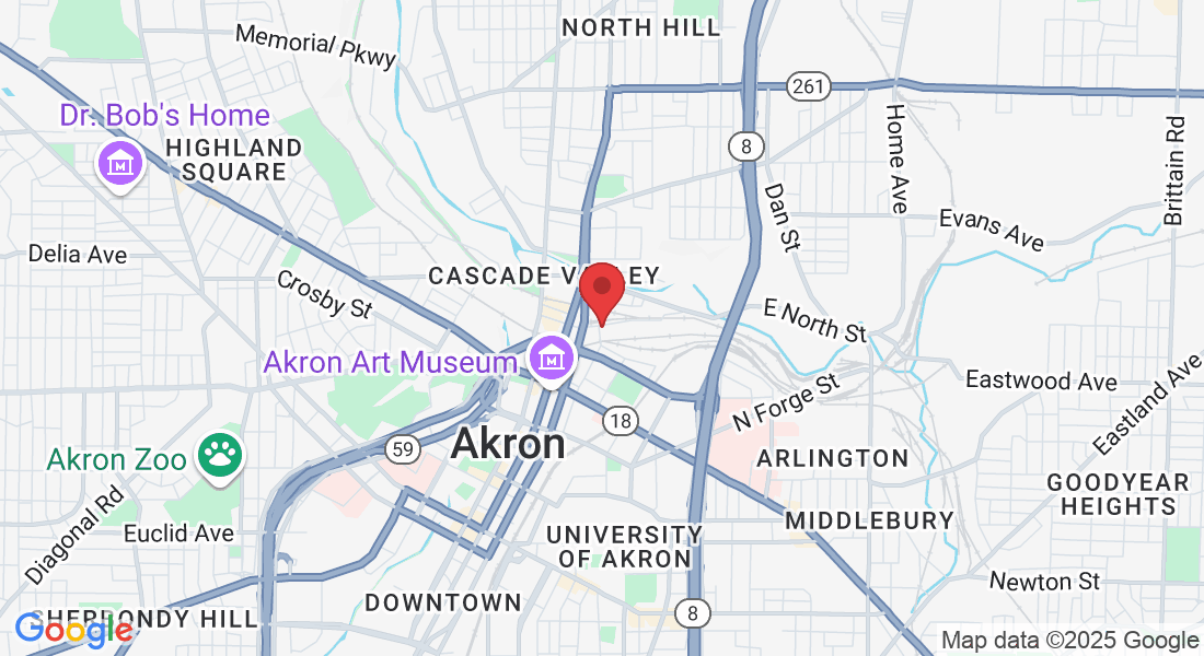 133 N Summit St, Akron, OH 44304, USA