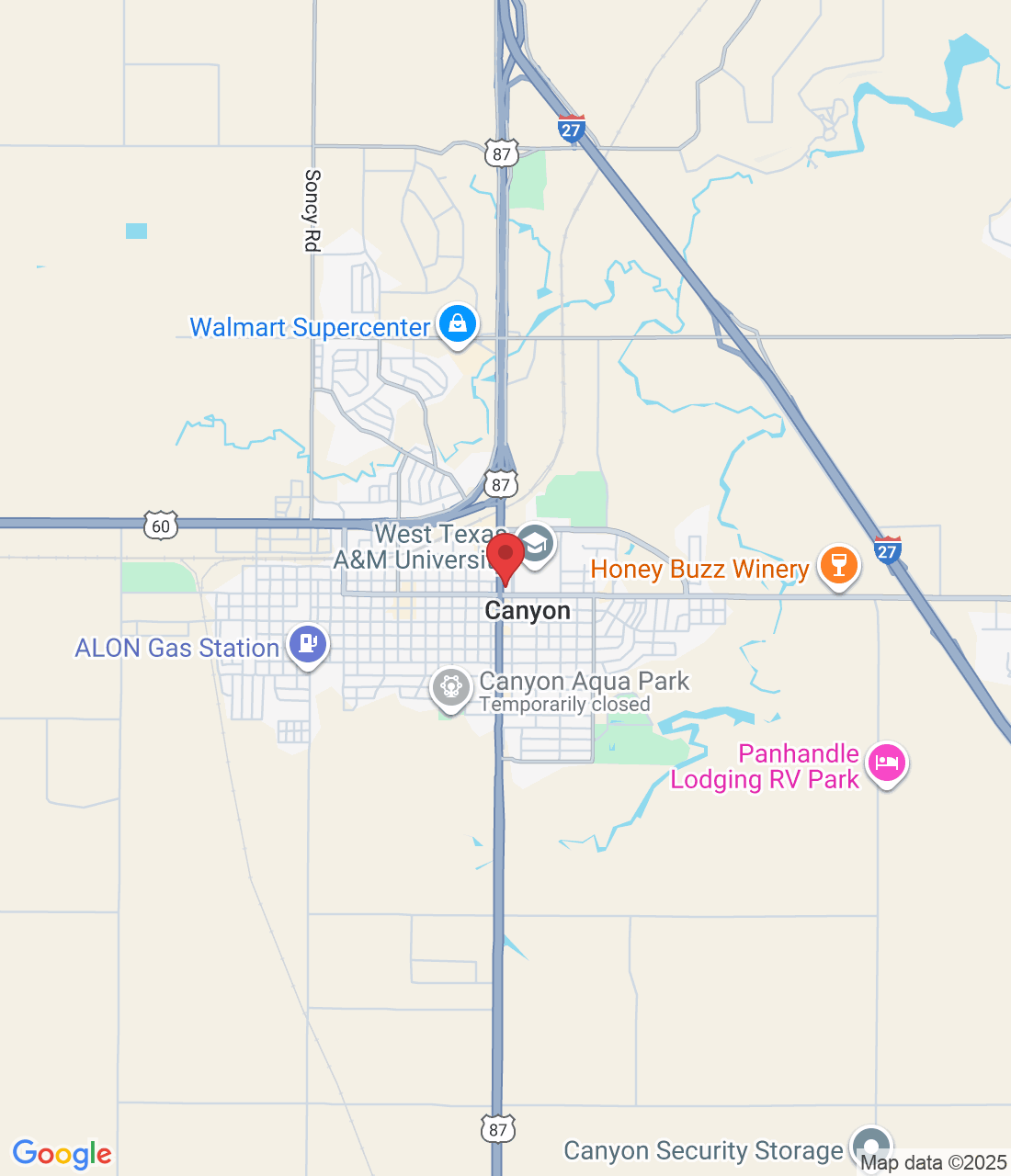 Canyon, TX 79015, USA