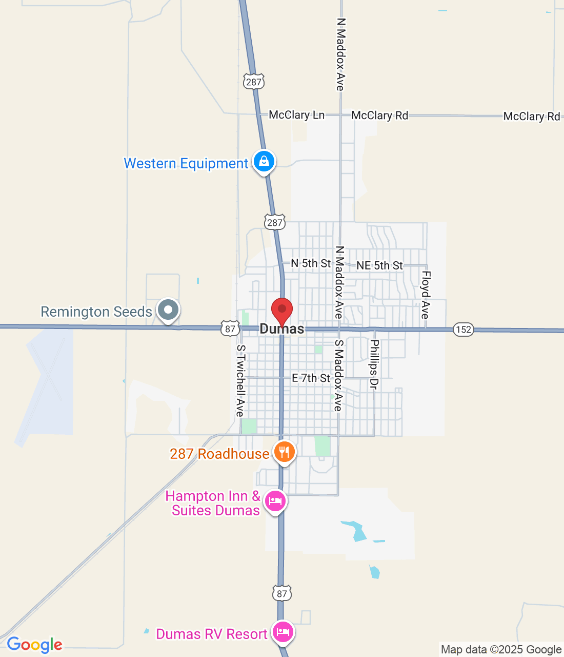 Dumas, TX 79029, USA