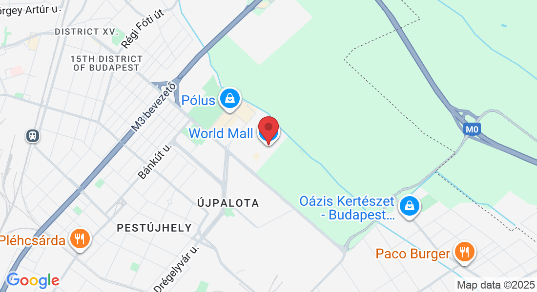 Budapest, Ázsia Center, Szentmihályi út 167, 1152 Hungary