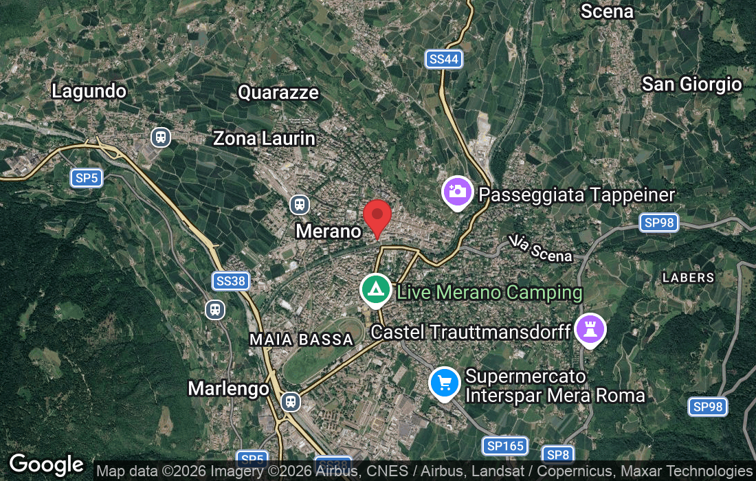 Passeggiata Lungo Passirio, 56-58, 39012 Merano BZ, Italia