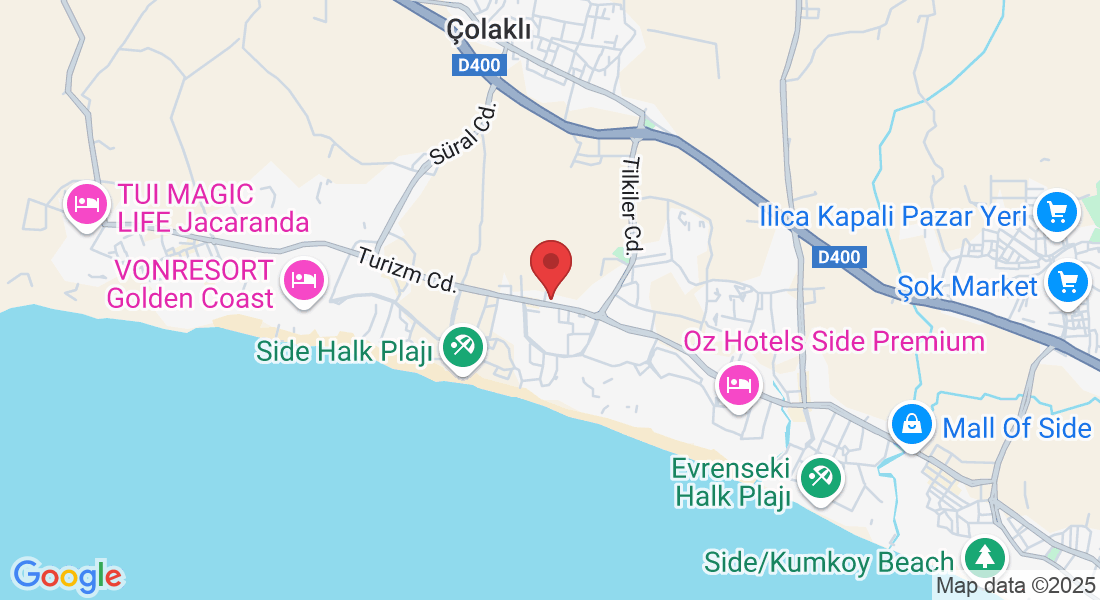 Çolaklı, 2227 Sokak No 2, 07600 Manavgat/Antalya, Türkiye