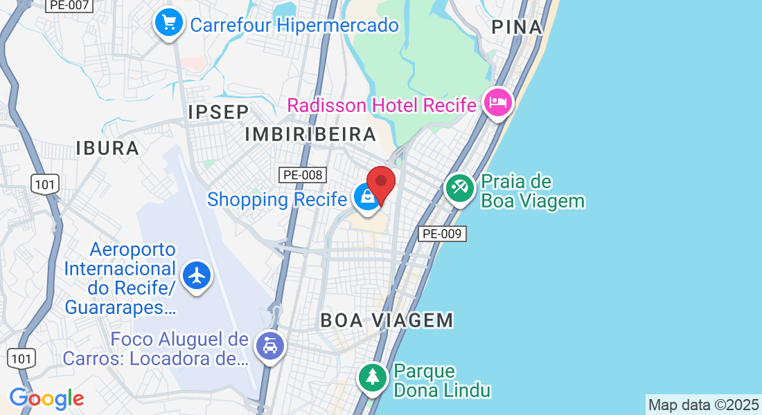 Rua Antônio Lumack do Monte, 128 - sala 1506 - Boa Viagem, Recife - PE, 51020-350, Brasil