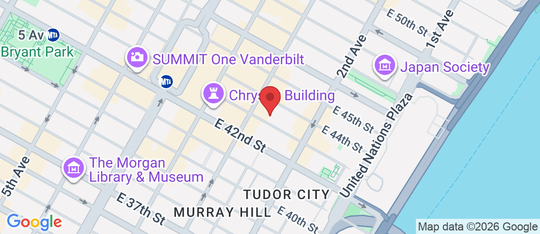 211 E 43rd St 7th. Floor, New York, NY 10017, USA