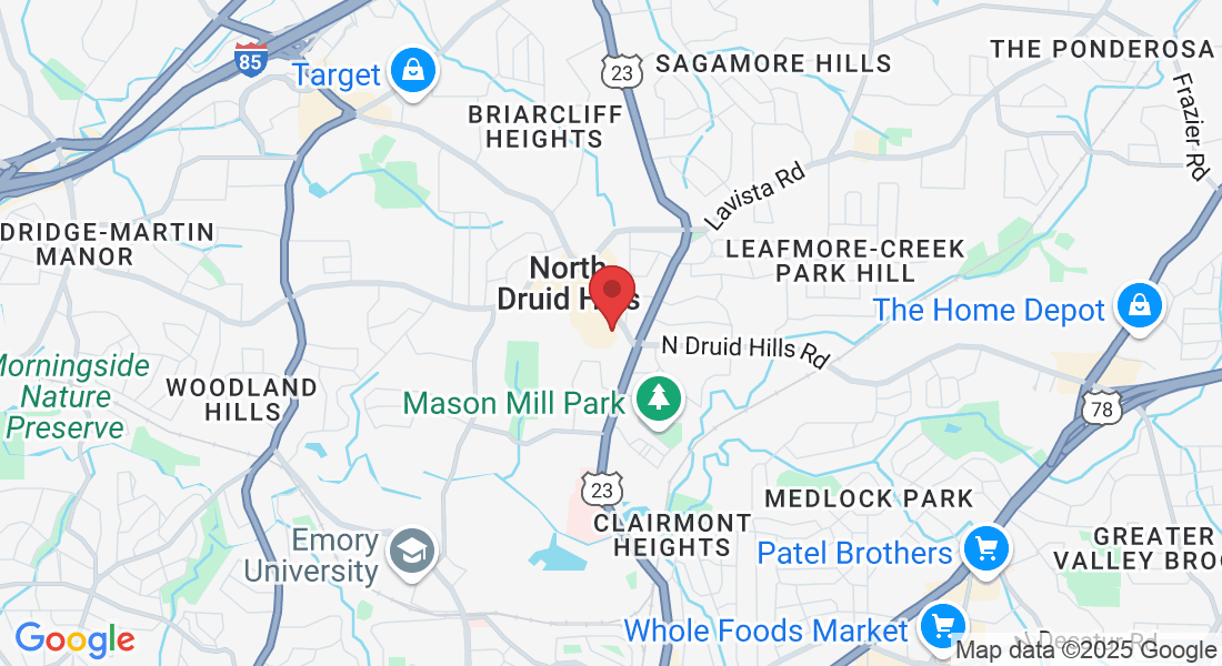 3019 N Druid Hills Rd, Atlanta, GA 30329, USA