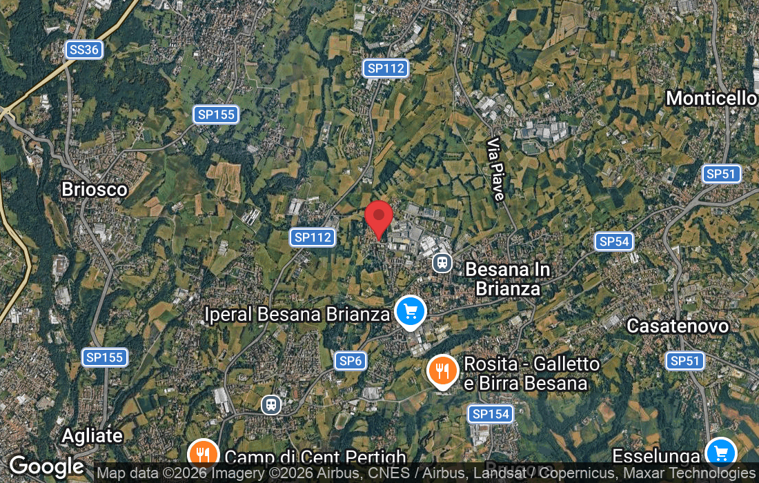 Via Negrinelli, 1, 20842 Besana in Brianza MB, Italia