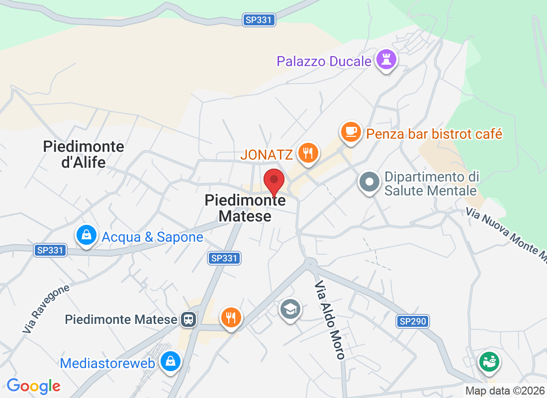 Piazza Vincenzo Cappello, 45, 81016 Piedimonte Matese CE, Italia