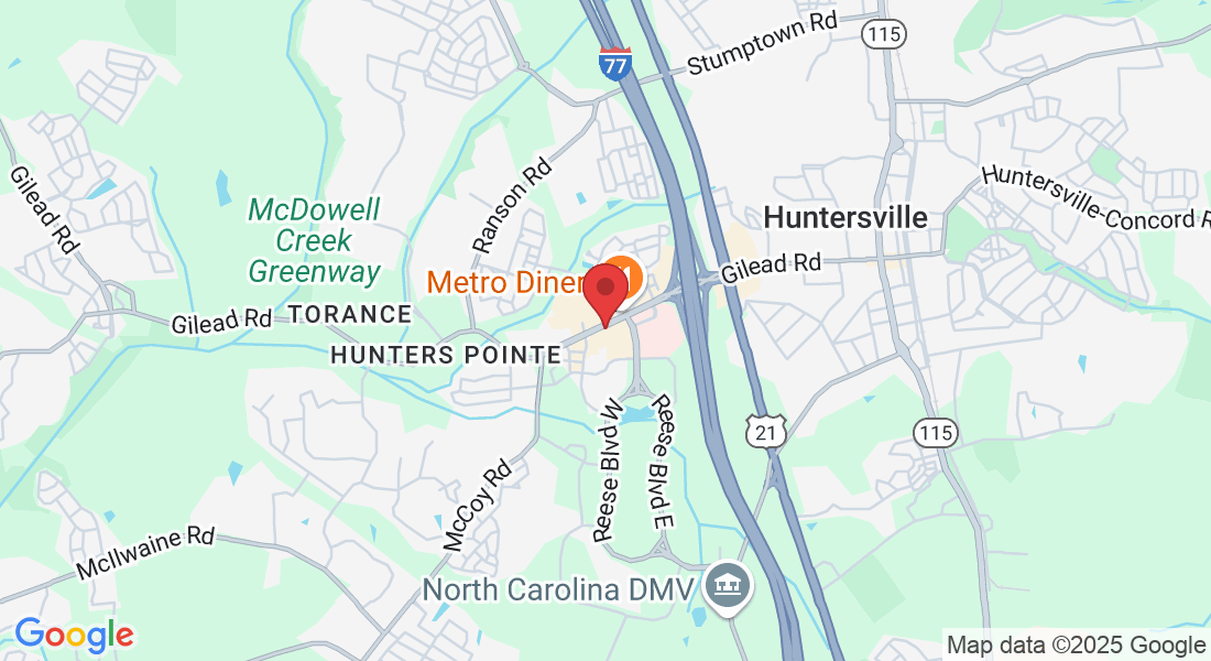 9826 Gilead Rd Suite C103, Huntersville, NC 28078, USA
