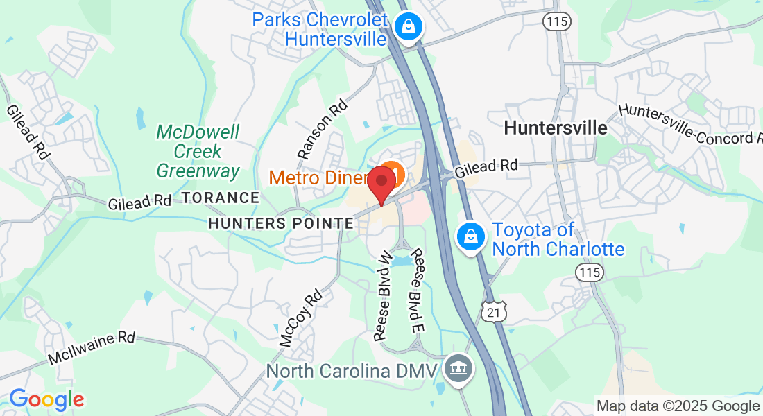 9826 Gilead Rd, Huntersville, NC 28078, USA