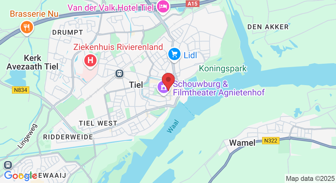 Koornmarkt 14A, 4001 KW Tiel, Nederland
