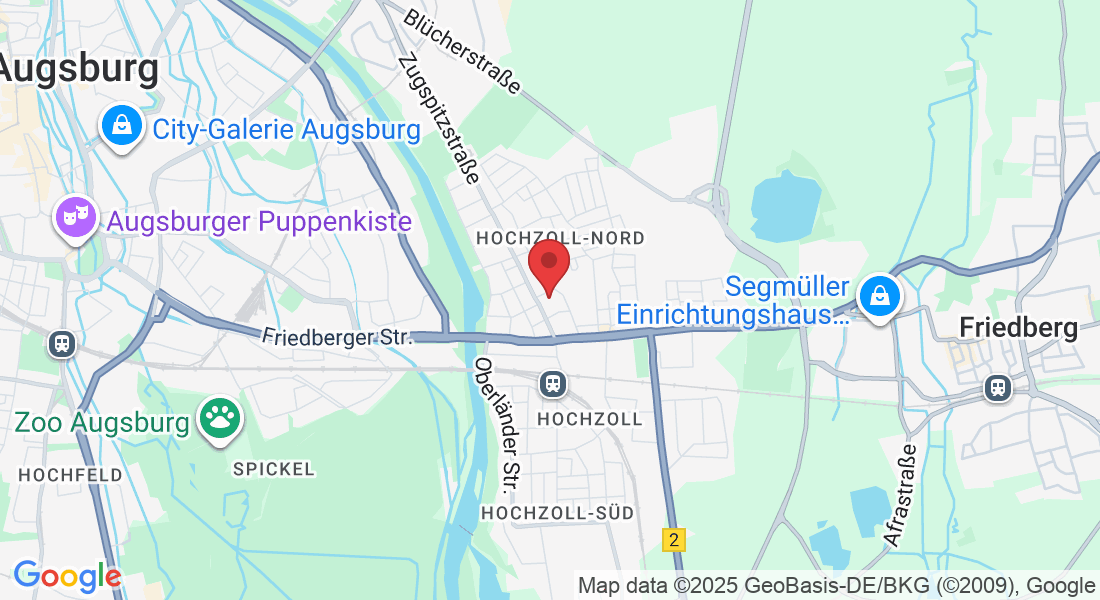 Hochgratstraße 6a, 86163 Augsburg, Deutschland