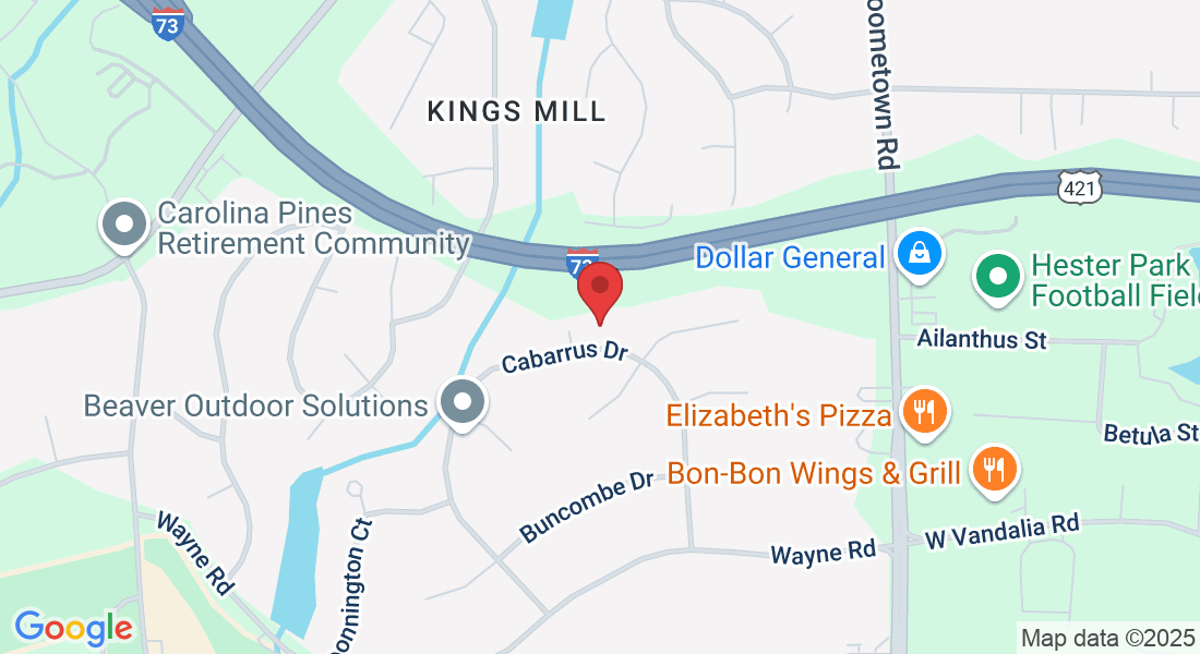 3104 Cabarrus Dr, Greensboro, NC 27407, USA