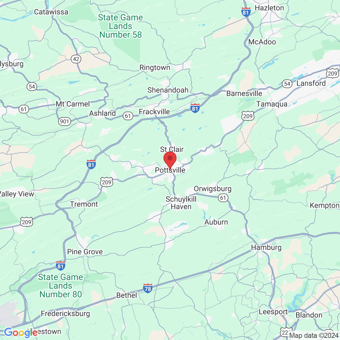 Pottsville, PA 17901, USA