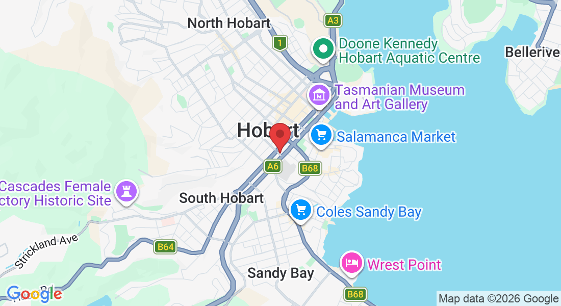 5 Barrack St, Hobart TAS 7000, Australia