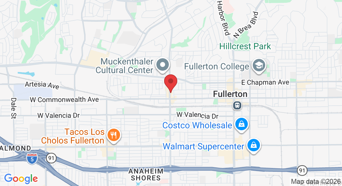 206 N Euclid St, Fullerton, CA 92832, USA