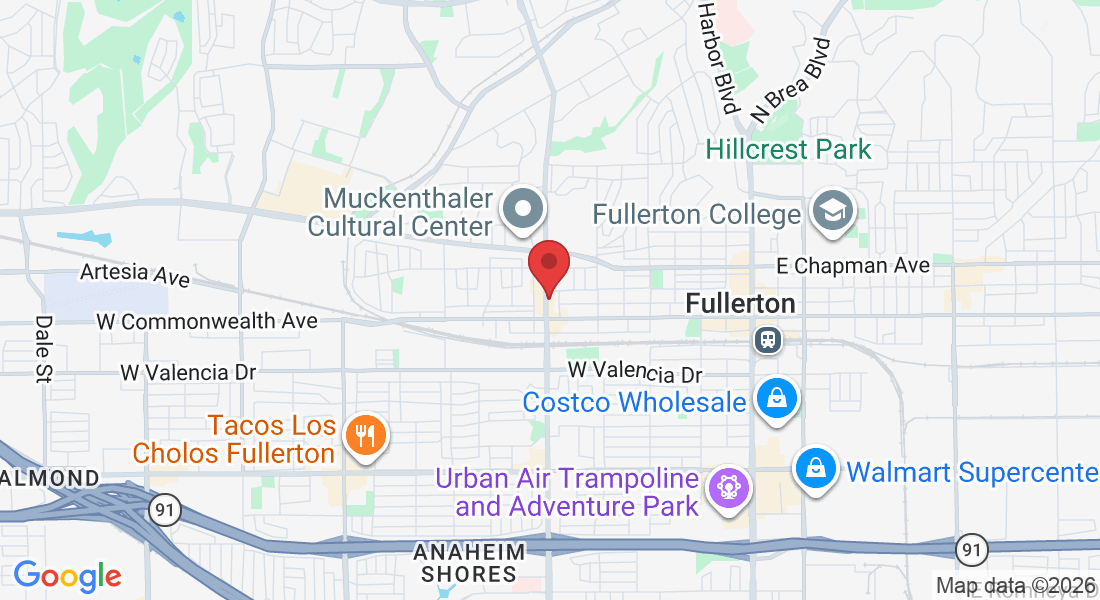 206 N Euclid St, Fullerton, CA 92832, USA