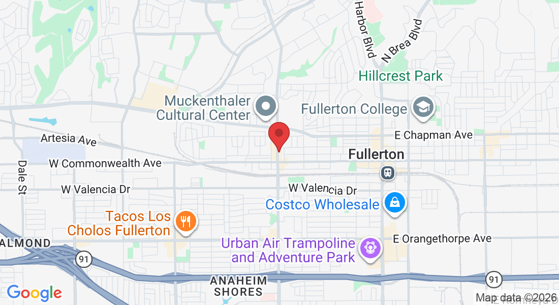206 N Euclid St, Fullerton, CA 92832, USA
