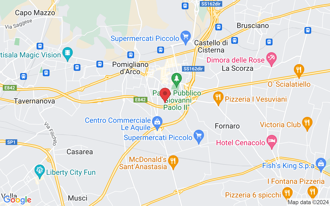 Via Corradino, 57, 80038 Pomigliano D'arco NA, Italia