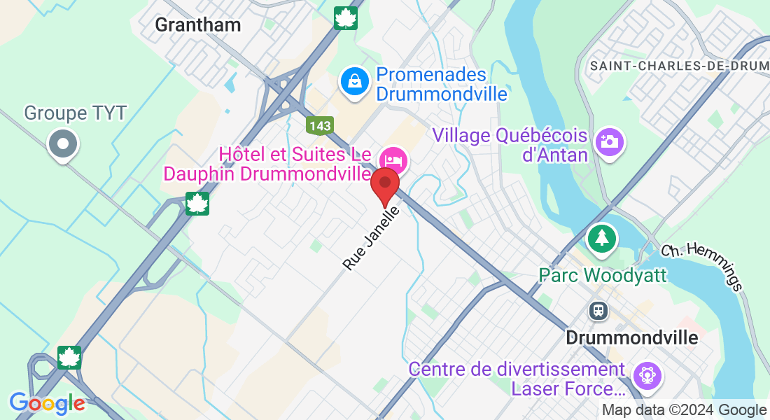 333 Rue Janelle, Drummondville, QC J2C 3E2, Canada