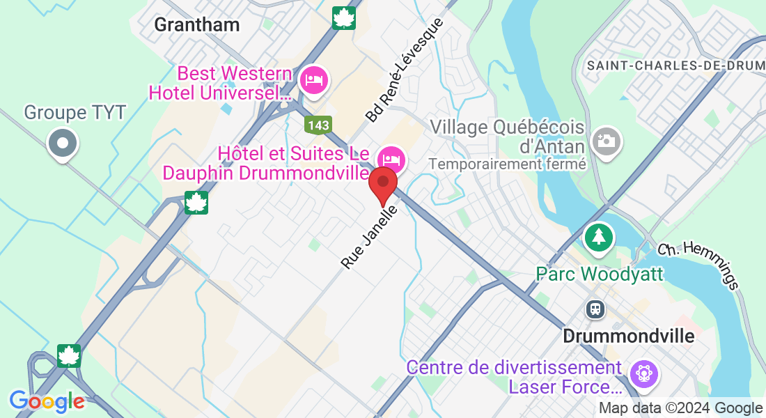 333 Rue Janelle, Drummondville, QC J2C 3E2, Canada