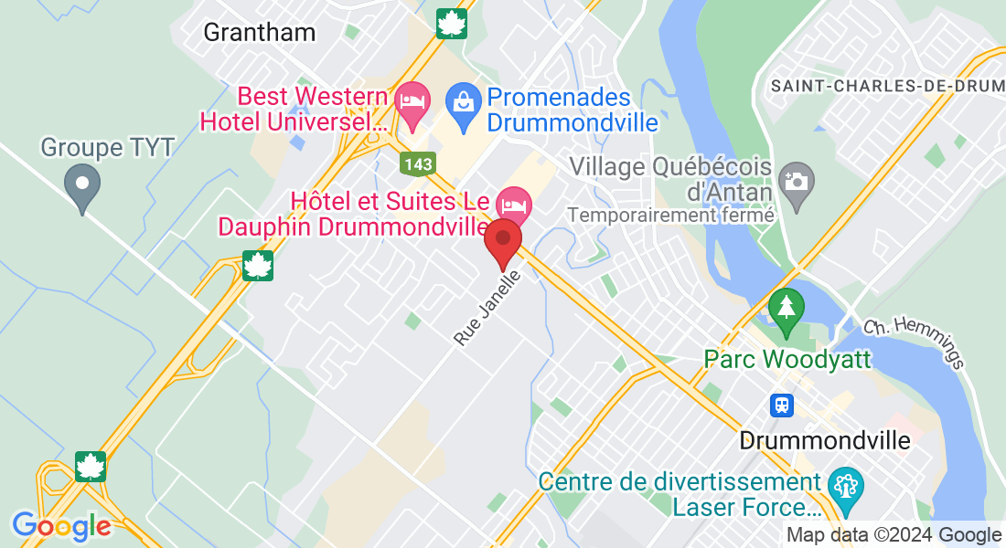 333 Rue Janelle, Drummondville, QC J2C 3E2, Canada