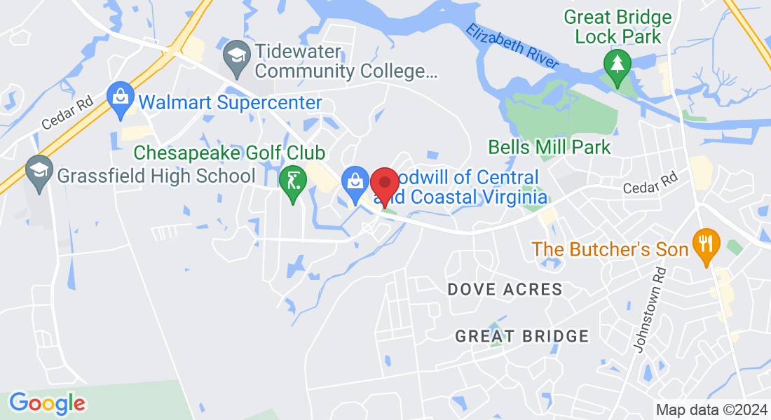 Country Club Shops, 940 Cedar Rd, Chesapeake, VA 23322, USA