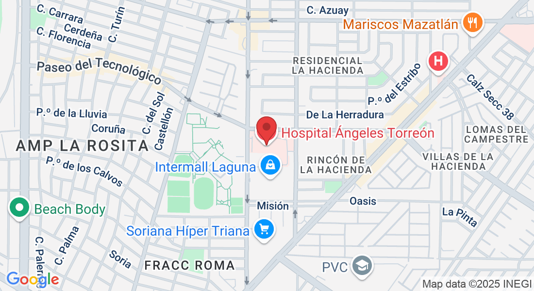 Paseo del Tecnológico 909, Residencial Tecnológico, 27250 Torreón, Coah., México