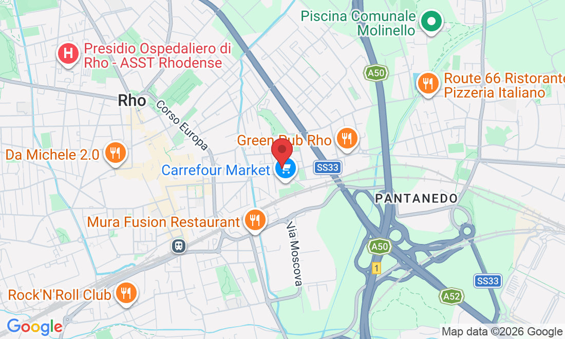Via Pace, 47A, 20017 Rho MI, Italia