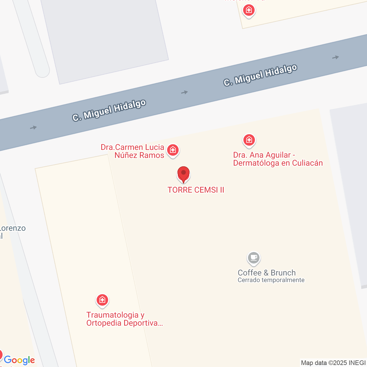 C. Miguel Hidalgo 340, entre RAMON CORONA Y AQUILE SERDAN, Primer Cuadro, COL CENTRO, 80000 Culiacán Rosales, Sin., México