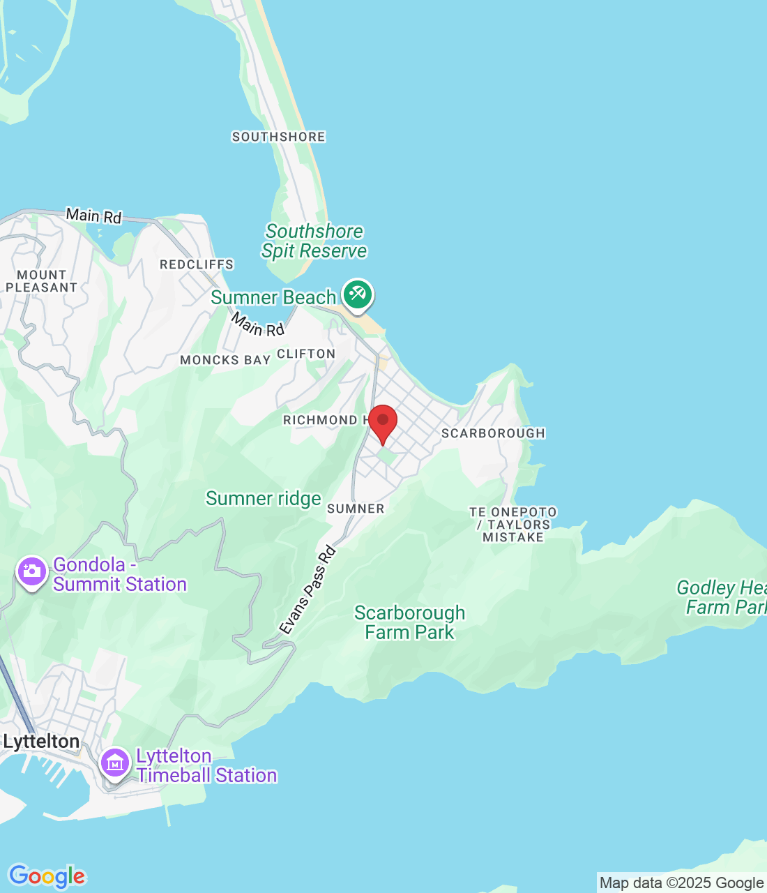 Saint Leonards Square, Sumner, Christchurch 8081, New Zealand